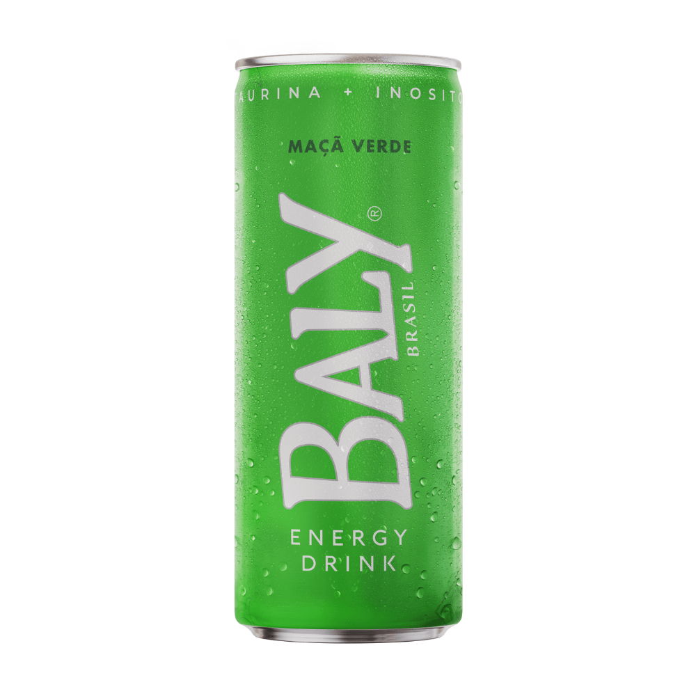 Energético Maçã-Verde Baly Lata 250ml